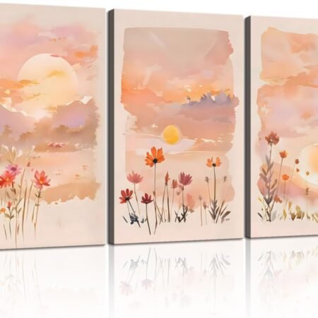 Sunset Landscape Wall Art