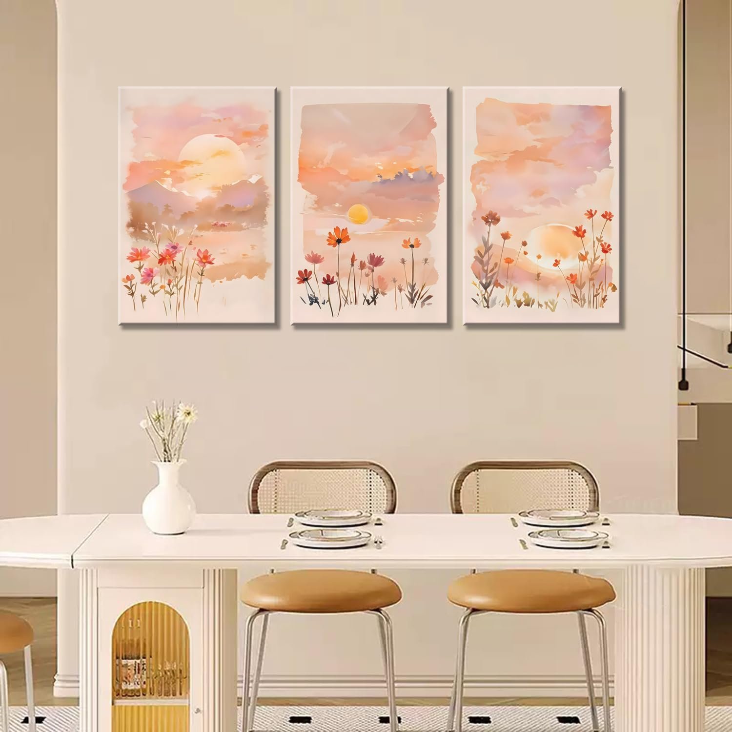 Sunset Landscape Wall Art - Image 2